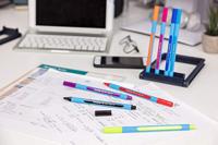 Balpen Schneider Slider Edge extra breed paars | 10 stuks - thumbnail