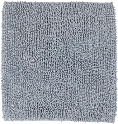 Bidetmat Sealskin Misto Chenille Katoen 60x60 cm Grijs
