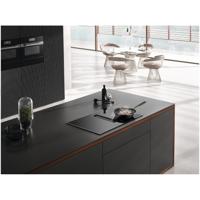 Miele KMDA7473-1 FR Inductie kookplaat met afzuiging Grijs - thumbnail