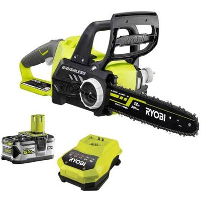 Ryobi RCS18X3050F | Kettingzaag | 30 cm | One+ | 18 V | 5.0 AH Li-ion - 5133003830 Ryobi RCS18X3050F | Kettingzaag | 30 cm | One+ | 18 V | 5.0 AH Li-ion - 5133003830