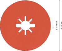 Bosch Accessoires Expert R782 X-LOCK keramische prisma-fiberschijf 115 mm, 22,23 mm, K80 - 1 stuk(s) - 2608621806 - thumbnail