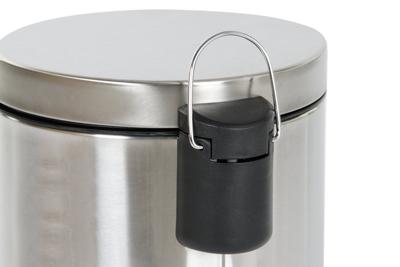 Pedaalemmer Home ESPRIT Zilverkleurig Roestvrij staal Polypropyleen 12 L Pedaalemmer Home ESPRIT Zilverkleurig Roestvrij staal Polypropyleen 12 L