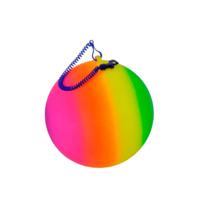 Regenboogbal met Koord 21 cm - thumbnail