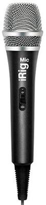 IK Multimedia iRig Mic Microfoon voor mobiele telefoons/smartphones Zwart IK Multimedia iRig Mic Microfoon voor mobiele telefoons/smartphones Zwart