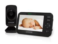 Luvion Icon Deluxe babyfoon met camera en 5' kleurenscherm zwart - thumbnail