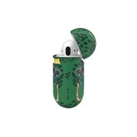 Richmond & Finch Freedom Series Apple Airpod Green Leopard/Gold - thumbnail