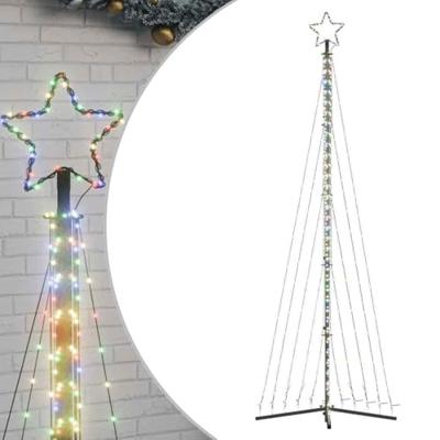 Kerstboomverlichting 495 kleurrijke LED's 300,5 cm