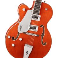 Gretsch G5420LH Electromatic Classic Hollowbody SC Orange Stain linkshandige semi-akoestische gitaar - thumbnail