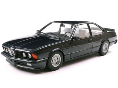 Solido Auto BMW 635 CSI (E24) flitsers blauw Kant-en-klaar model Personenauto (model)