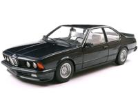 Solido Auto BMW 635 CSI (E24) flitsers blauw Kant-en-klaar model Personenauto (model) - thumbnail