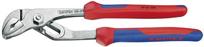 KNIPEX waterpomptang 89 05 250 zweedse- / waterpomp-tang (rood/chroom)