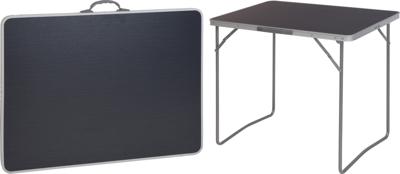 Campingtafel 80x60cm grijs