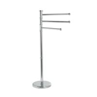 Handdoekhouder Sapho Samba Vrijstaand 85.5 cm RVS - thumbnail