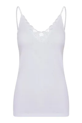 Dames hemdje spaghetti bandjes - Beatrix - Onderhemd - Singlet - 100% katoen - M - Wit - M - M - M - M - M - M - M - M - M - M - M - M