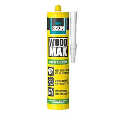 Bison Wood Max Crt 380G*12 Nlfr - houtconstructielijm - 6311171 - 6311171 - thumbnail