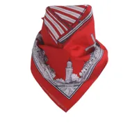 Bandana Rood Oud Nederland 54x54 CM - Katoenen bandana - thumbnail