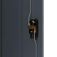 Archiefkast 90x40x70 cm staal antracietkleurig - thumbnail