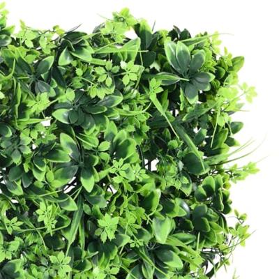 VidaXL Hek met kunstbladeren 6 st 40x60 cm groen VidaXL Hek met kunstbladeren 6 st 40x60 cm groen