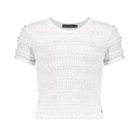 Rozy Lace Tee Clear White - thumbnail