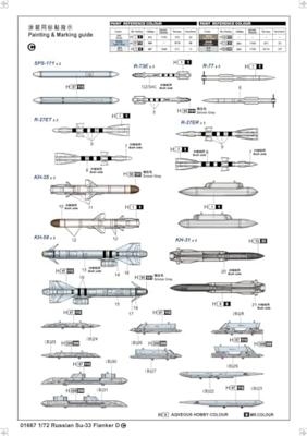 Trumpeter 1/72 Russian Su-33 Flanker D