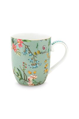 Pip Studio Mok Klein Jolie Bloemen Blauw