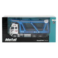 Toi-Toys Metal pull back auto transporter 1:38 - thumbnail