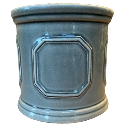 Bloempot keramiek - bloempot Biarritz - bloempot grijs