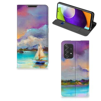 Bookcase Samsung Galaxy A52 Boat Bookcase Samsung Galaxy A52 Boat