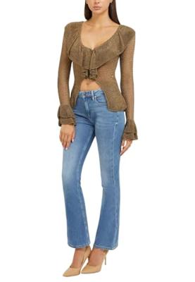 Guess Sexy Flare Jeans Dames Blauw - Maat 26 - Kleur: Blauw | Soccerfanshop Guess Sexy Flare Jeans Dames Blauw - Maat 26 - Kleur: Blauw | Soccerfanshop
