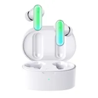 Earphones TWS HHOGene GPods, ANC, RGB (white) - thumbnail
