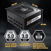 BITFENIX BFG GOLD 850W (80+ Goud) ATX 3.0 - PC-voeding - 850W - thumbnail