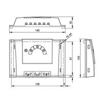 Steca Solsum 0808 Laadregelaar voor zonne-energie 12 V, 24 V 8 A - thumbnail