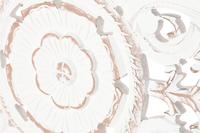 Wanddecoratie DKD Home Decor Wit Mandala Hout MDF (60 x 2 x 60 cm) - thumbnail