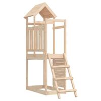 Speeltoren Bruin 110,5 x 52,5 x 214 cm Massief grenenhout - thumbnail