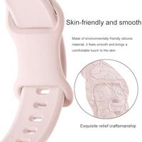 Siliconen bandje Rozen Print - Starlight / sterrenlicht - Geschikt voor Apple Watch 38mm / 40mm / 41mm / 42mm - thumbnail