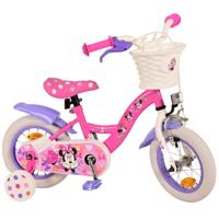 Disney Minnie cutest ever! kinderfiets - meisjes - 12 inch - roze - thumbnail
