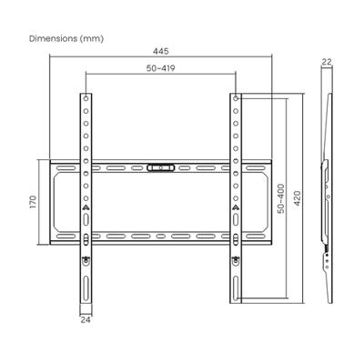 TV houder Aisens ULTRA THIN 32" 75"