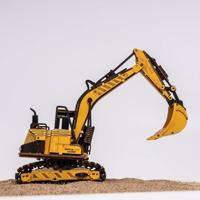 Robotime Excavator houten bouwpakket - thumbnail