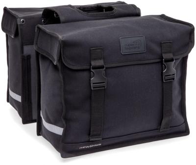 Newlooxs Tas new looxs double pannier deluxe zwart | 46l