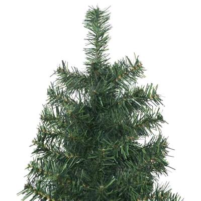 VidaXL Kunstkerstboom groen 300 cm pvc en staal en kunststof