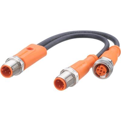 ifm Electronic EVC854 Verbindingskabel Aantal polen (sensoren): 4, 5 Stekker, recht, Bus, recht 0.1 m 1 stuk(s)
