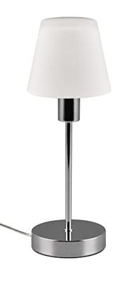 Trio TafellampjeLuis Ii chroom met wit glas - 595700106