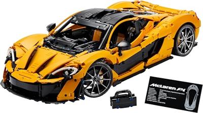 Bouwspel Lego Technic 42172 McLaren P1 3893 Onderdelen