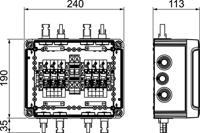OBO Bettermann VG-BC900S11 Montage-accessoires 7 kA 1 stuk(s) - thumbnail