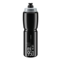 ELITE bidon "jet plus" bottle jet plus 950ml black/grey - thumbnail