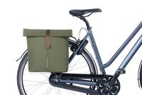Basil tas city dubbel vegan leather | moss green - thumbnail