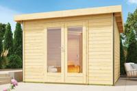 Karibu | Mainburg 1 Sauna Set A | Kachel 9 kW Externe Bediening - thumbnail