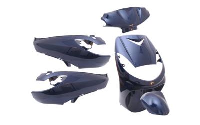 Edge Plaatset 6-delig for peugeot vivacity tot bouwjaar 2008 - metallic blauw