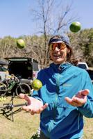 JULBO FREQUENCY REACTIV 0-3 HC black/blue zonnebril - thumbnail