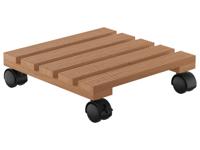 PARKSIDE Plantentrolley (Hout, naturel) - thumbnail